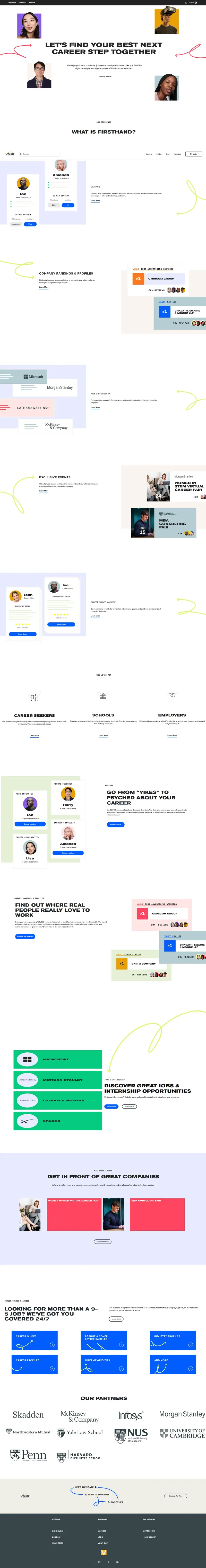 Home - Firsthand website screenshot