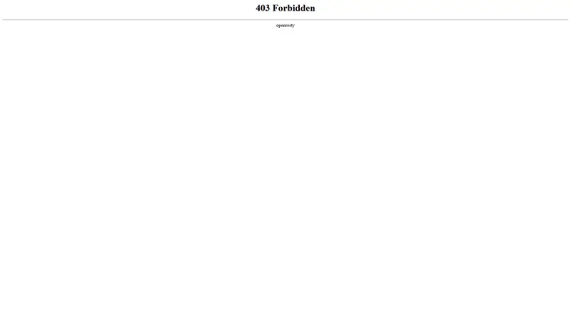 403 Forbidden website screenshot