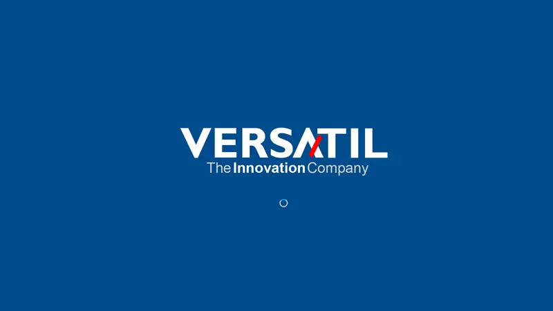 versatil.com — Services website design screenshot